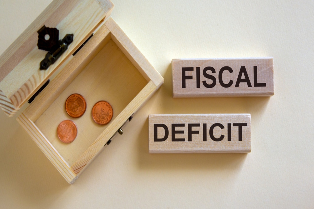 FISCAL DEFICIT image for government budget and its components project class 12 pdf