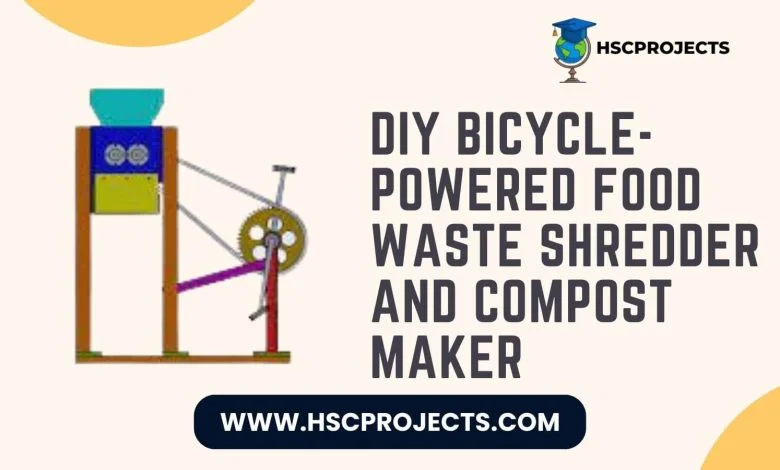 Bike Powered Compost Chipper  Compost, Diy compost, Garden tool