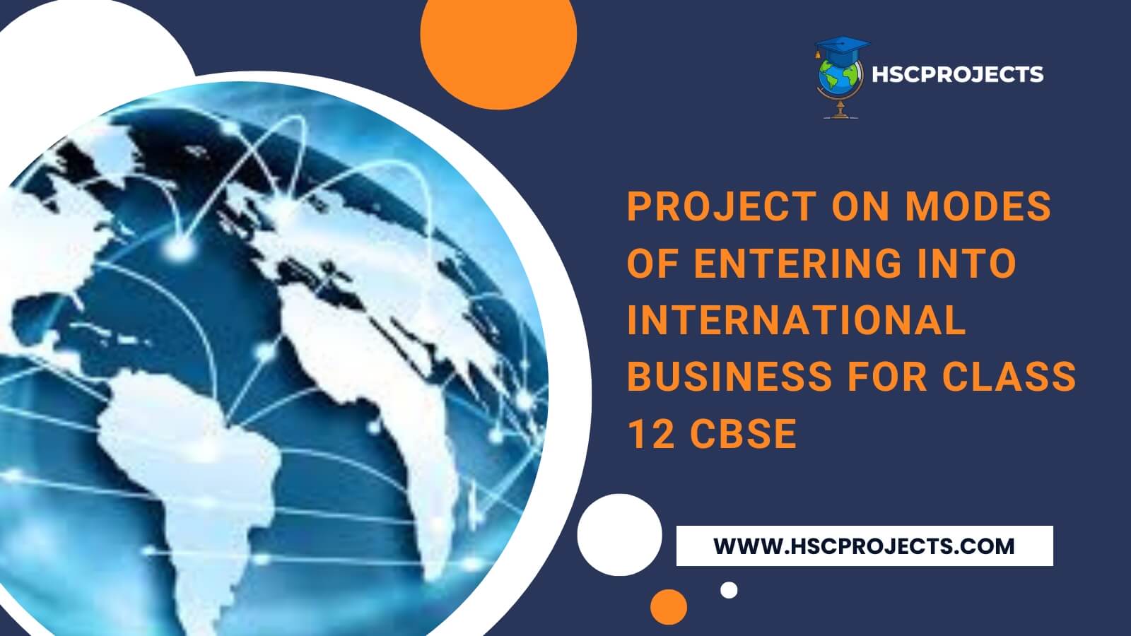 Project On Modes Of Entering Into International Business For Class 12 CBSE