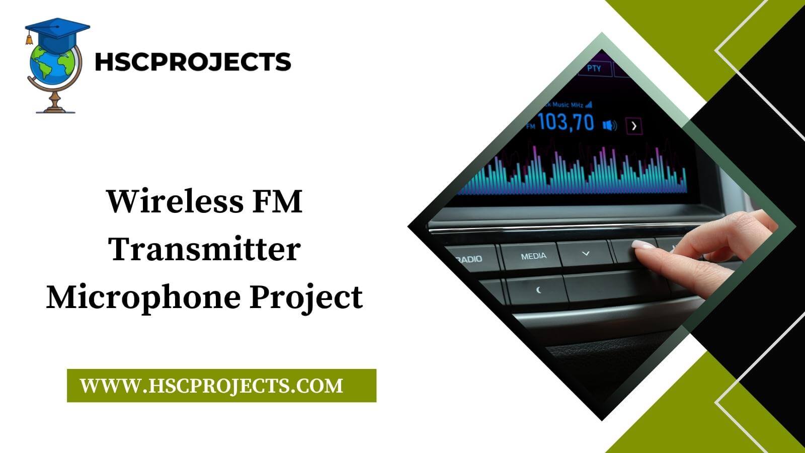 Wireless FM Transmitter Microphone Project