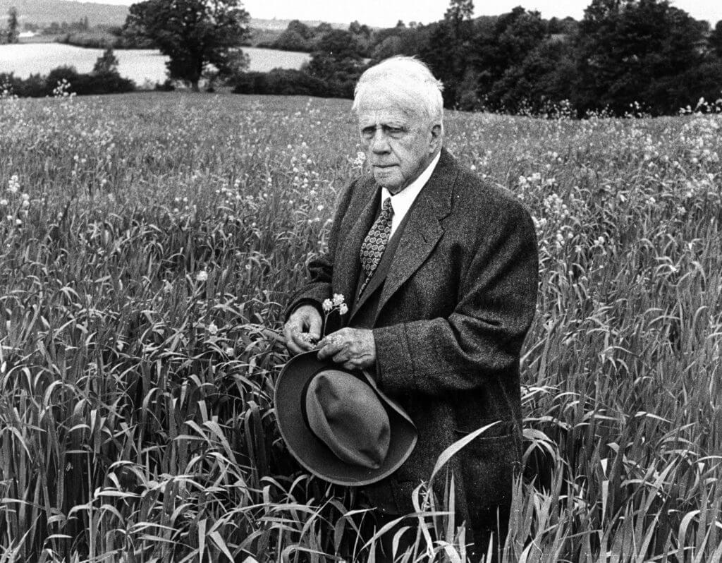 biography of robert frost in english class 9