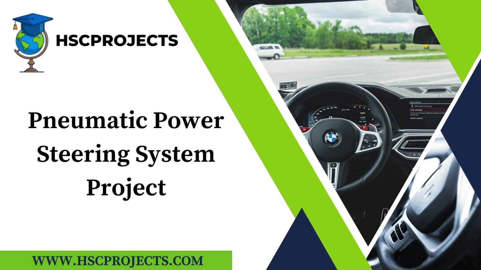 Pneumatic Power Steering System Project