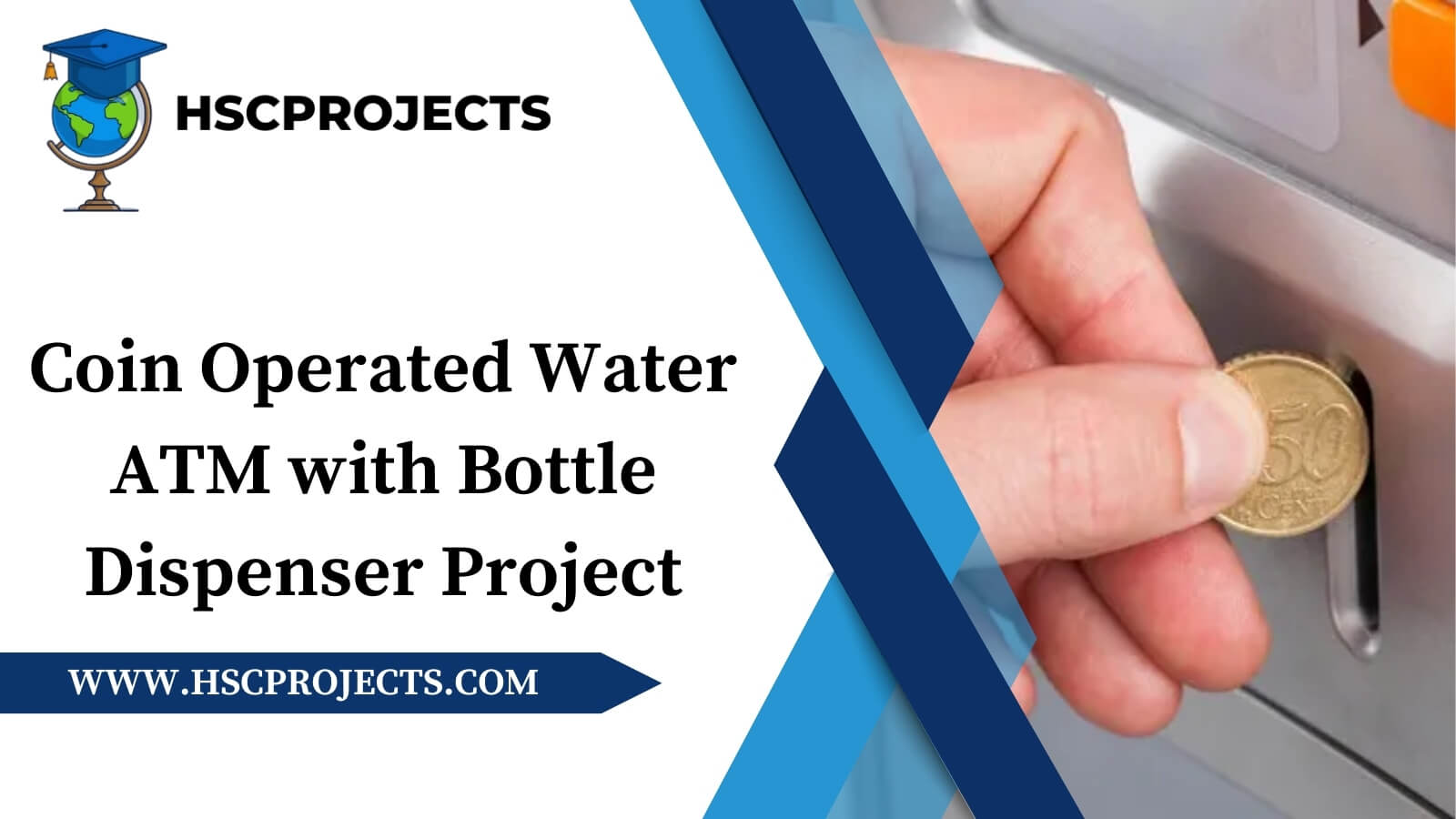 Coin Operated Water ATM with Bottle Dispenser Project